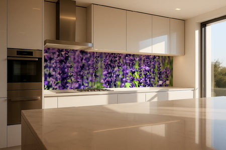 Küchenrückwand Lavendel