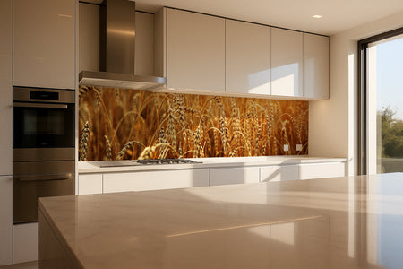 Küchenrückwand Weizenfeld
