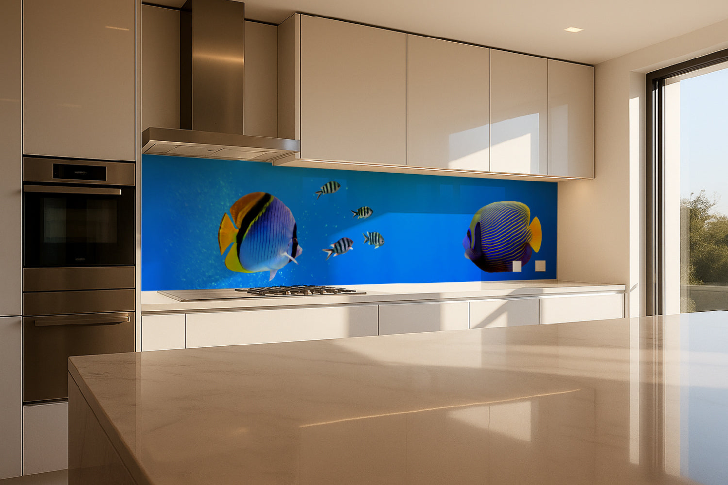 Küchenrückwand Unterwasserwelt