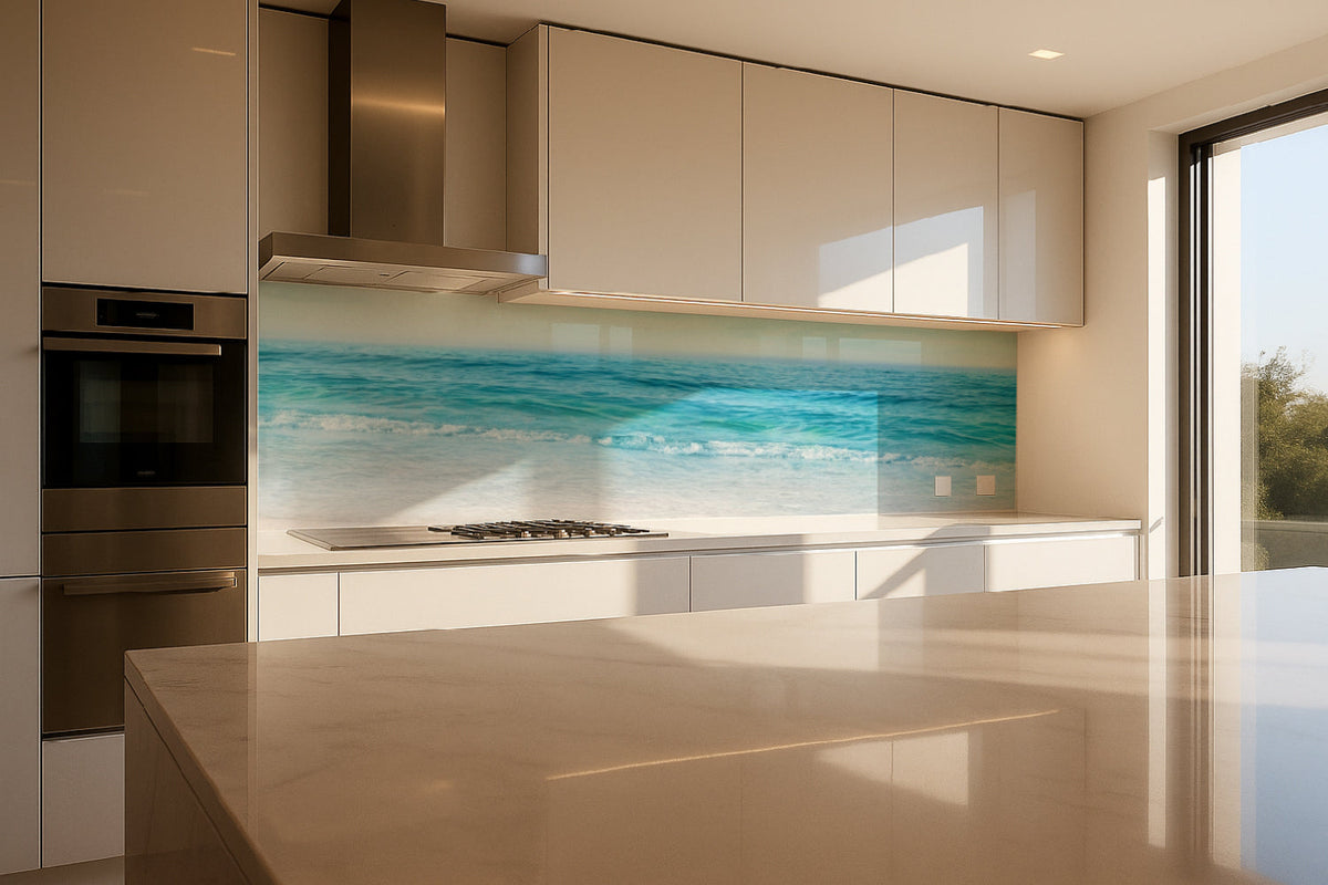 Küchenrückwand Meereswellen