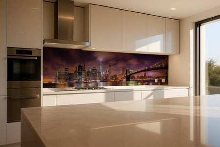 Küchenrückwand New York Skyline