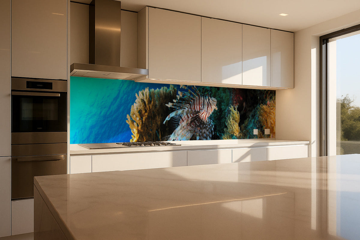 Küchenrückwand Unterwasserwelt