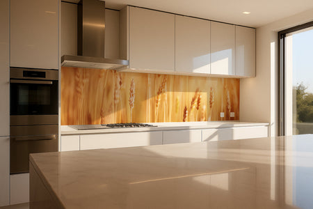 Küchenrückwand Weizenfeld