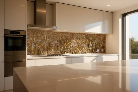 Küchenrückwand Weizenfeld Natur