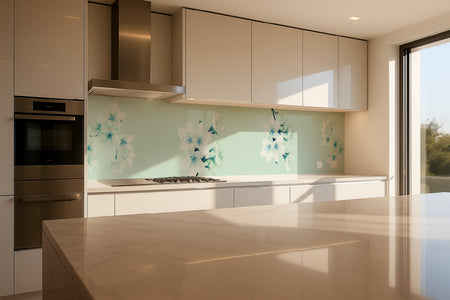 Küchenrückwand Frühlingsblüten Elegant