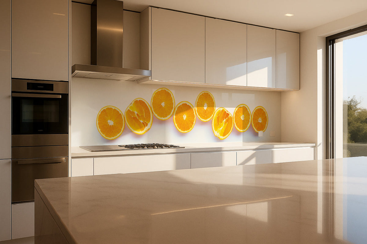Küchenrückwand Orangen