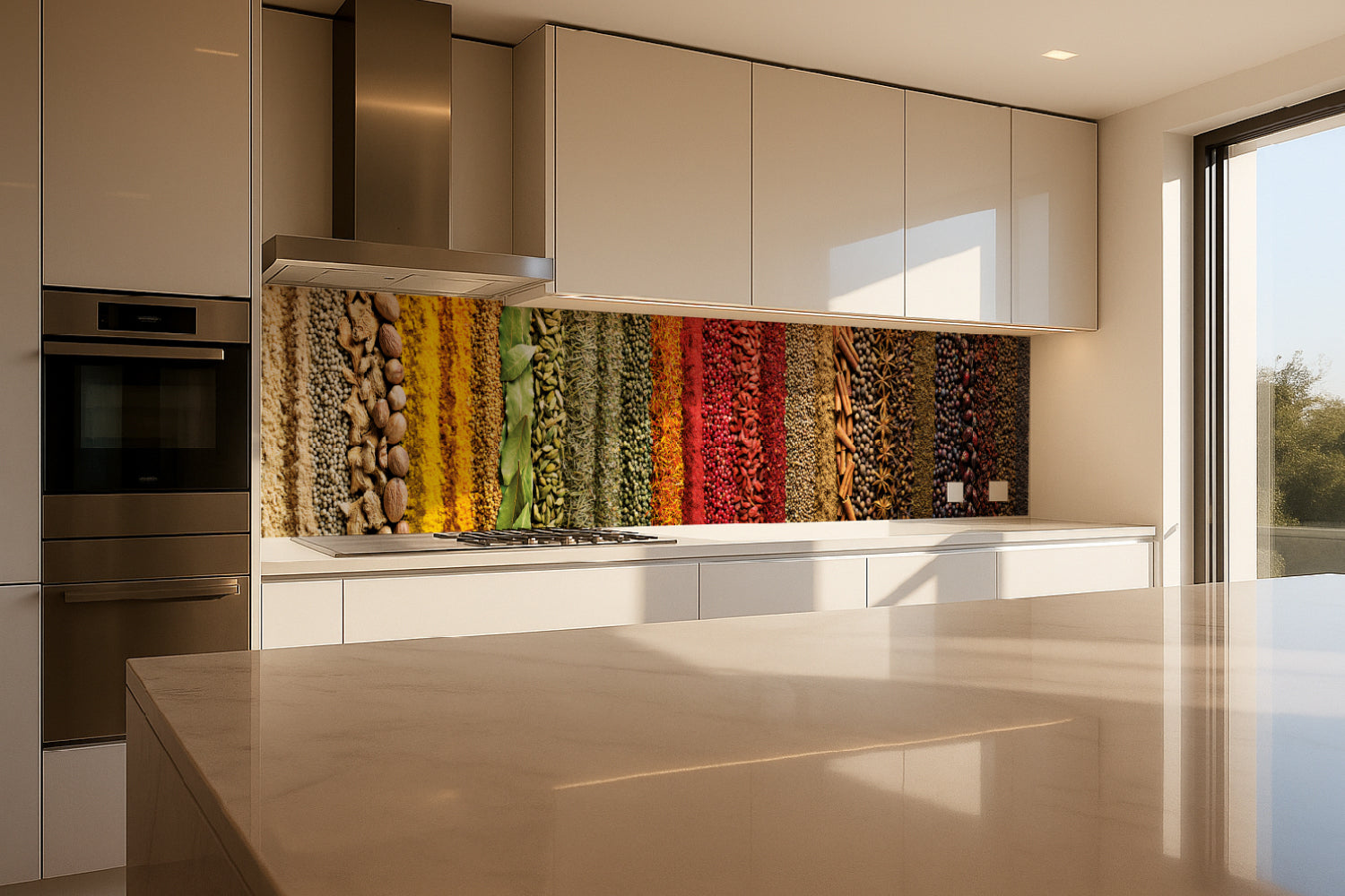 Küchenrückwand Exotische Gewürze