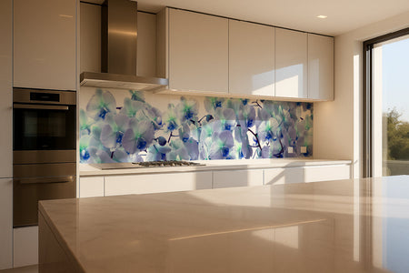 Küchenrückwand Orchideen