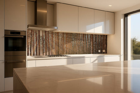 Küchenrückwand Waldmotiv