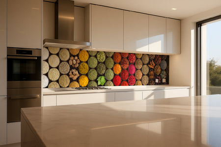 Küchenrückwand Exotische Gewürzmischung