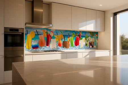 Küchenrückwand Tropische Bar Stimmung