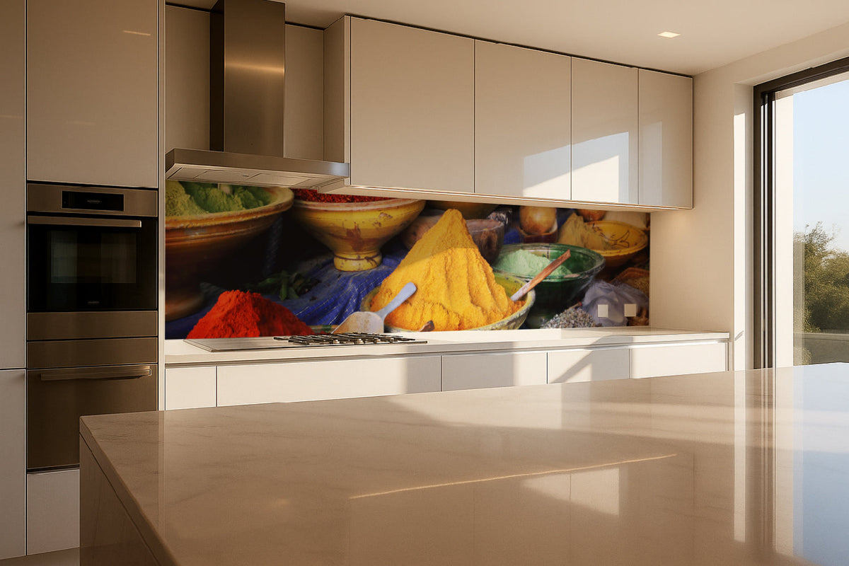 Küchenrückwand Orientalische Gewürze