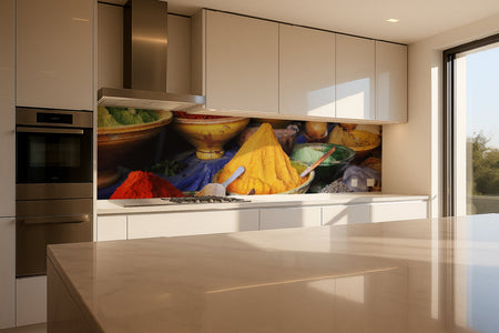 Küchenrückwand Orientalische Gewürze