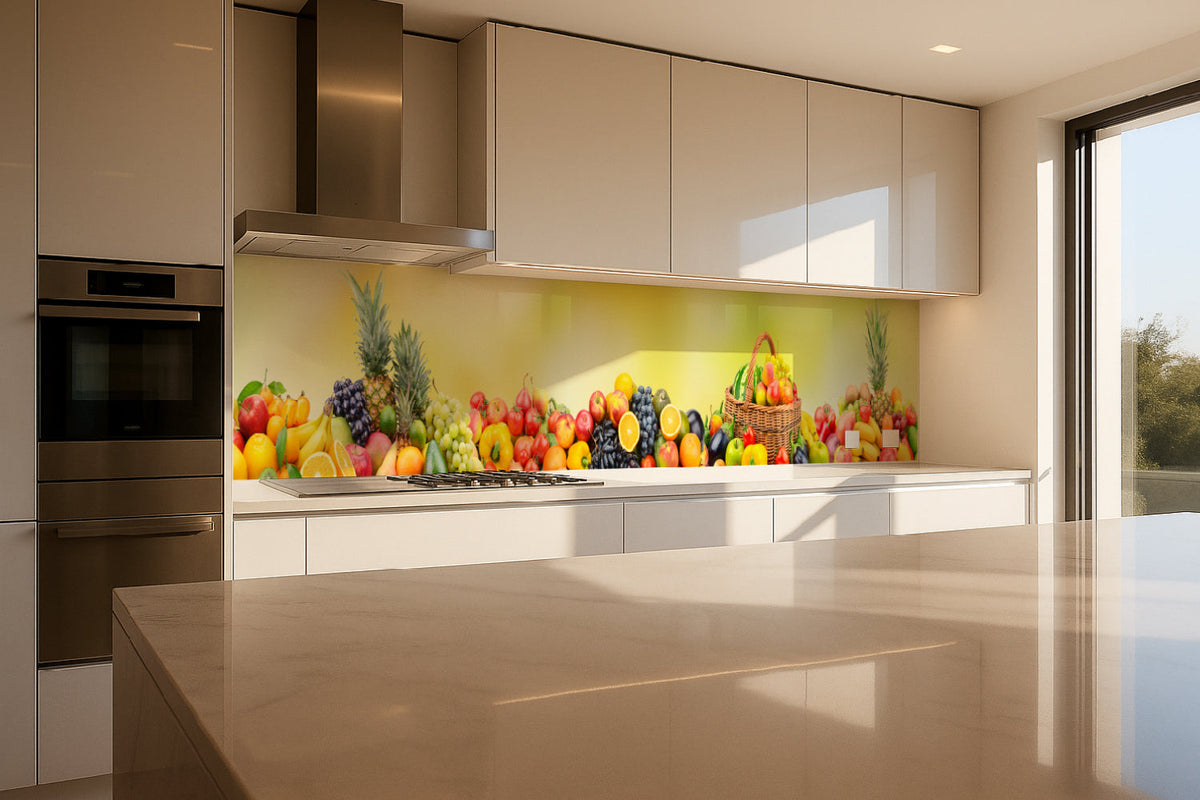 Küchenrückwand Frisches Obstmotiv