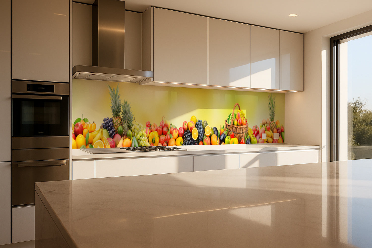 Küchenrückwand Frisches Obstmotiv