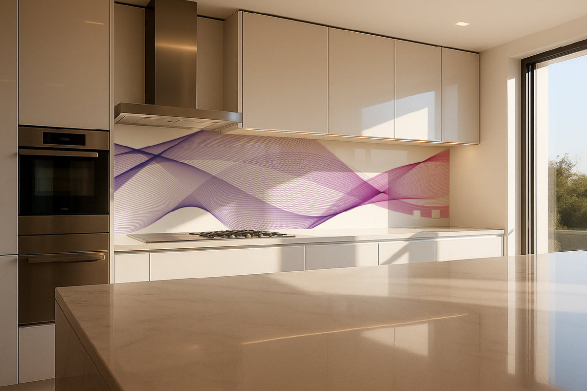 Küchenrückwand Abstrakte Linien
