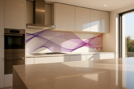 Küchenrückwand Abstrakte Linien