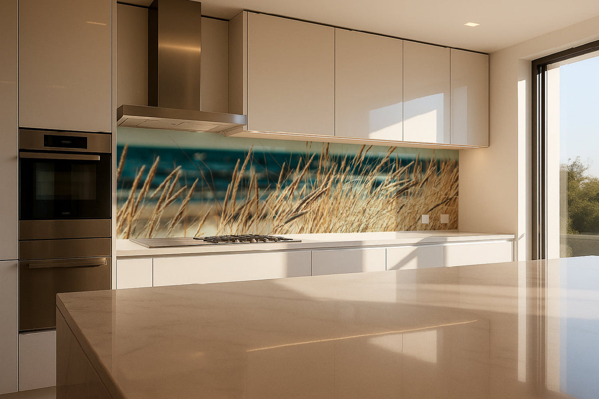 Küchenrückwand Dünengras am Meer