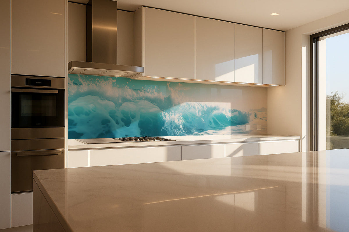 Küchenrückwand Türkisblaues Meer