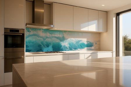 Küchenrückwand Türkisblaues Meer