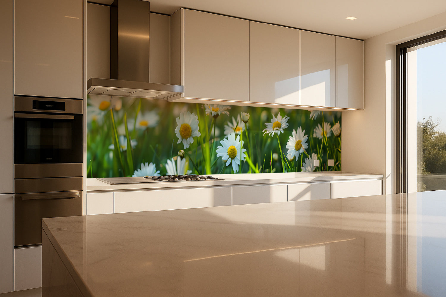 Küchenrückwand Frisches Gemüse und Kräuter