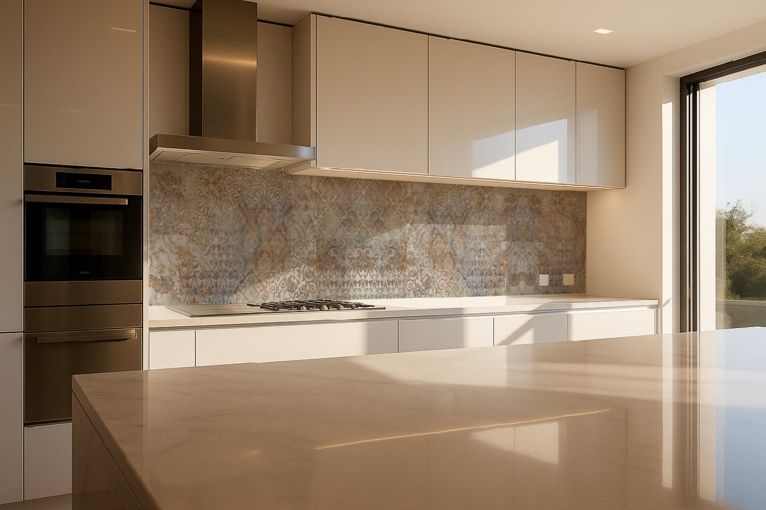 Küchenrückwand Ornament Vintage