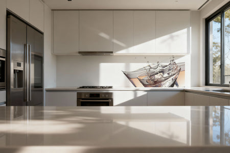 Küchenrückwand Sektgläser