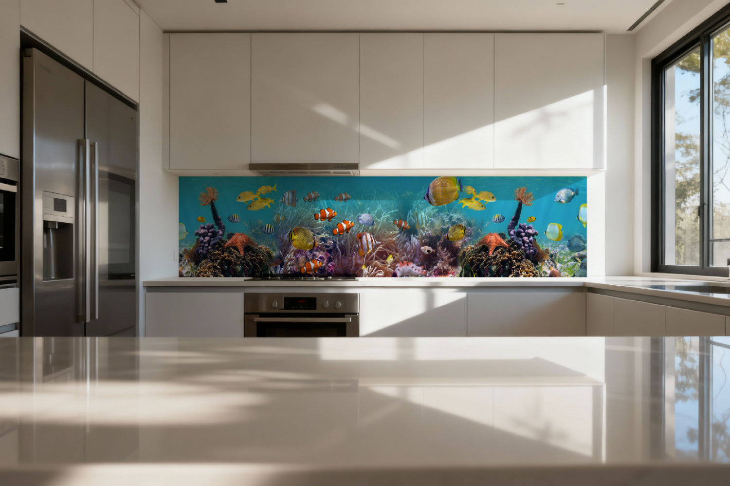 Küchenrückwand Korallenriff