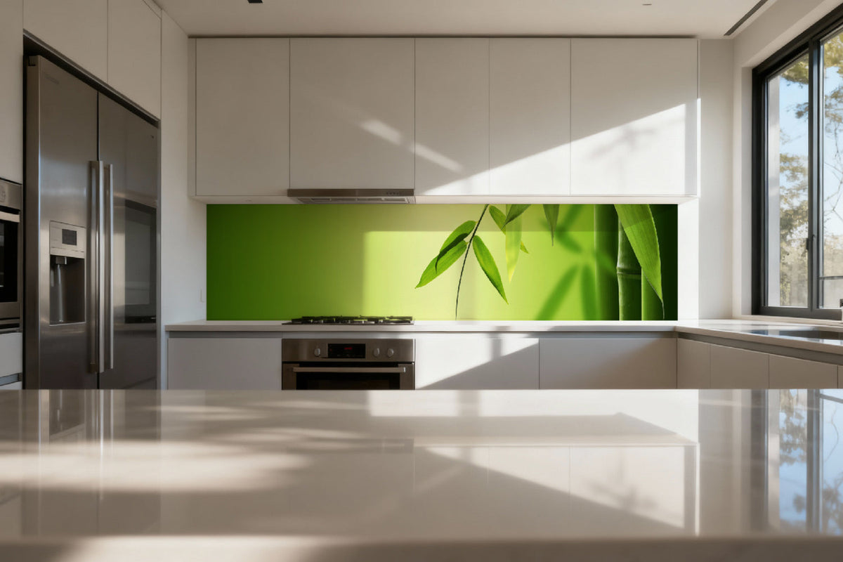 Küchenrückwand Zen Bambus