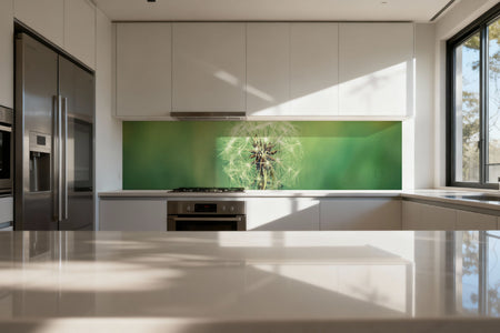 Küchenrückwand Pusteblume Makro