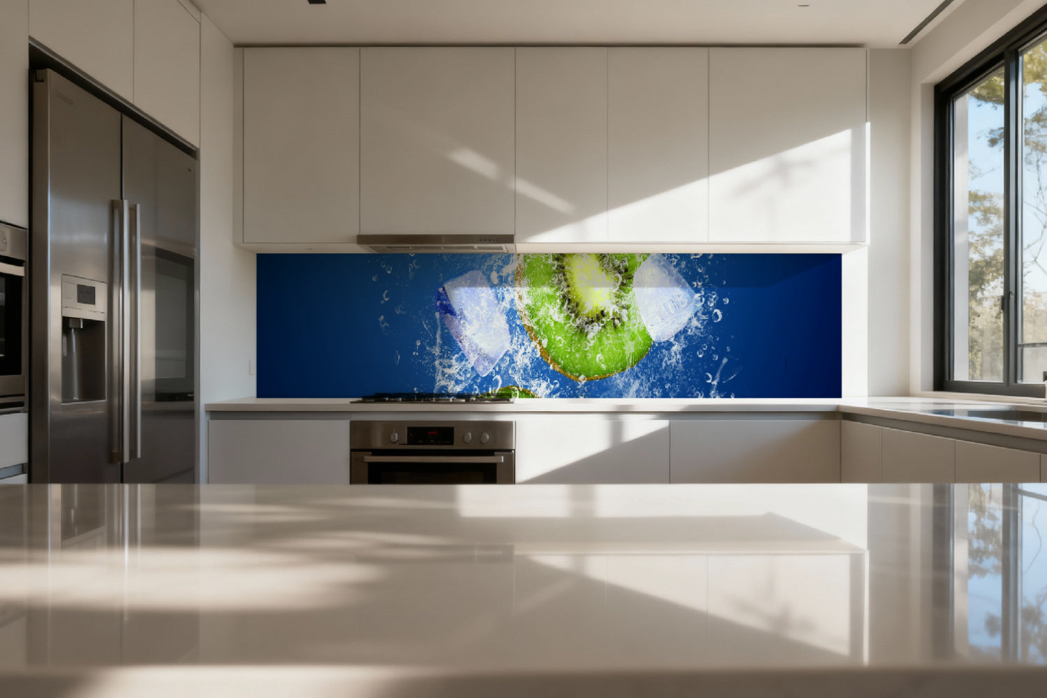 Küchenrückwand Kiwi Splash