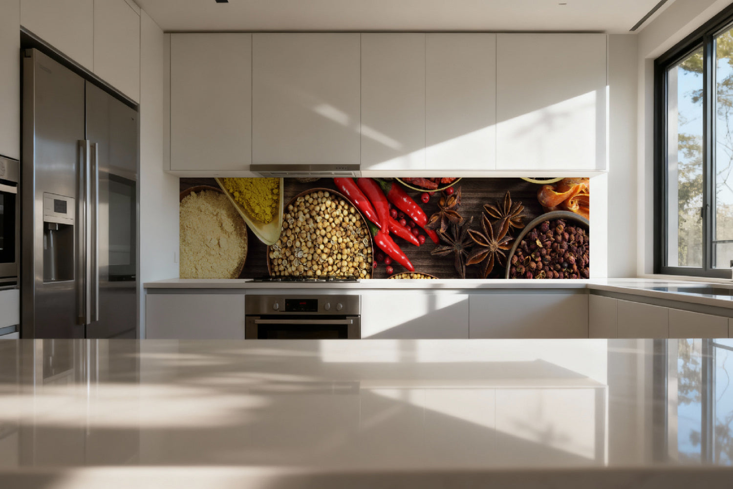 Küchenrückwand Orientalische Gewürze