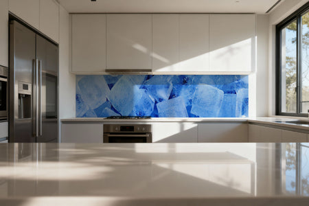 Küchenrückwand Eiswürfel