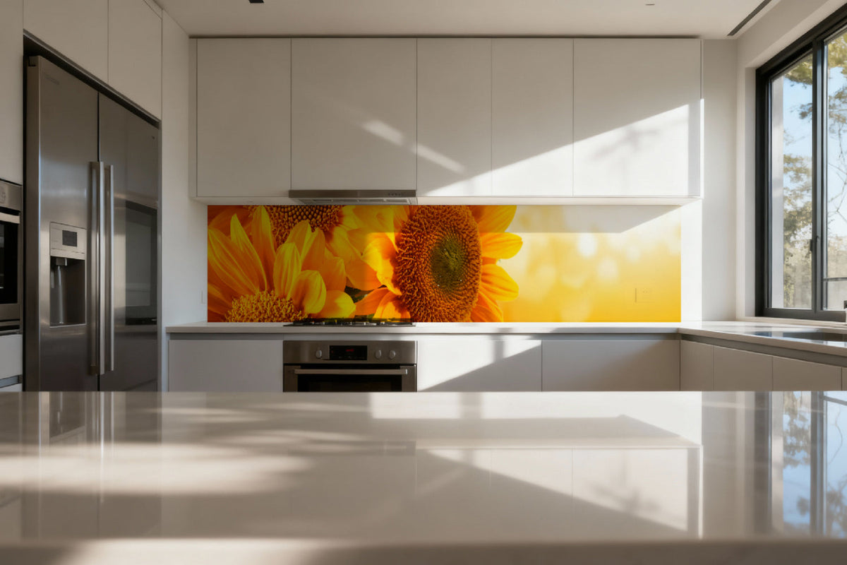 Küchenrückwand Sonnenblume