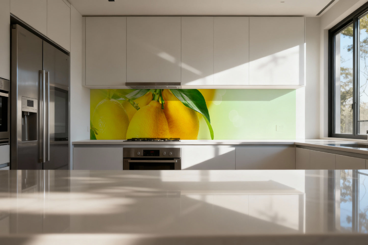 Küchenrückwand Frische Zitrone