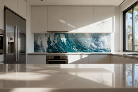 Küchenrückwand Meereswelle