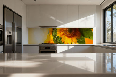 Küchenrückwand Sonnenblume Gelb