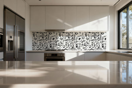 Küchenrückwand Coffee Time