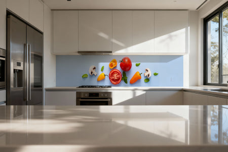 Küchenrückwand Tomaten & Paprika