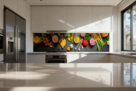 Küchenrückwand Gemüse & Smoothies