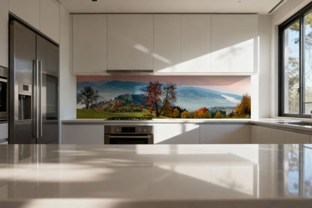 Küchenrückwand Herbstlandschaft