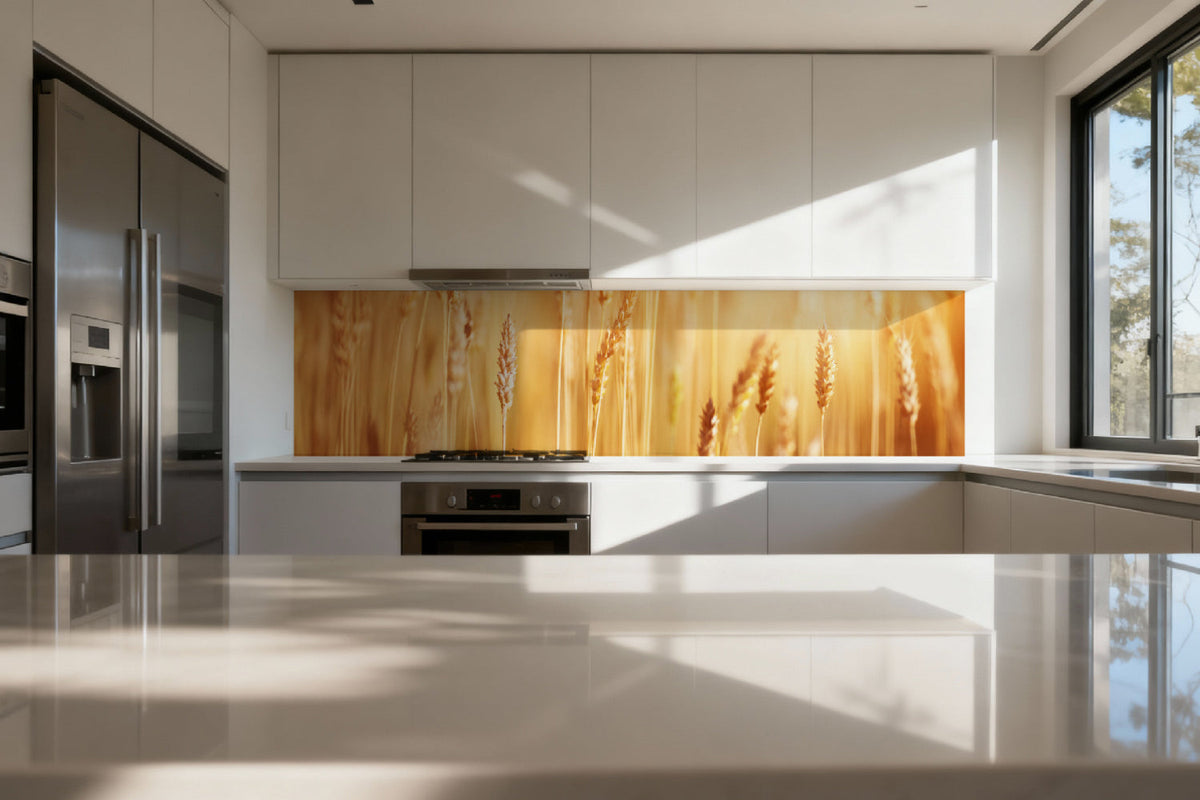 Küchenrückwand Weizenfeld