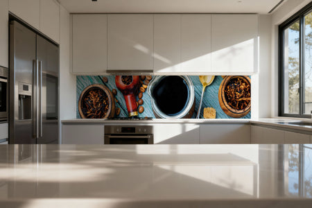 Küchenrückwand Kaffee & Pfeife Vintage