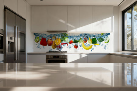Küchenrückwand Obst & Gemüse Splash