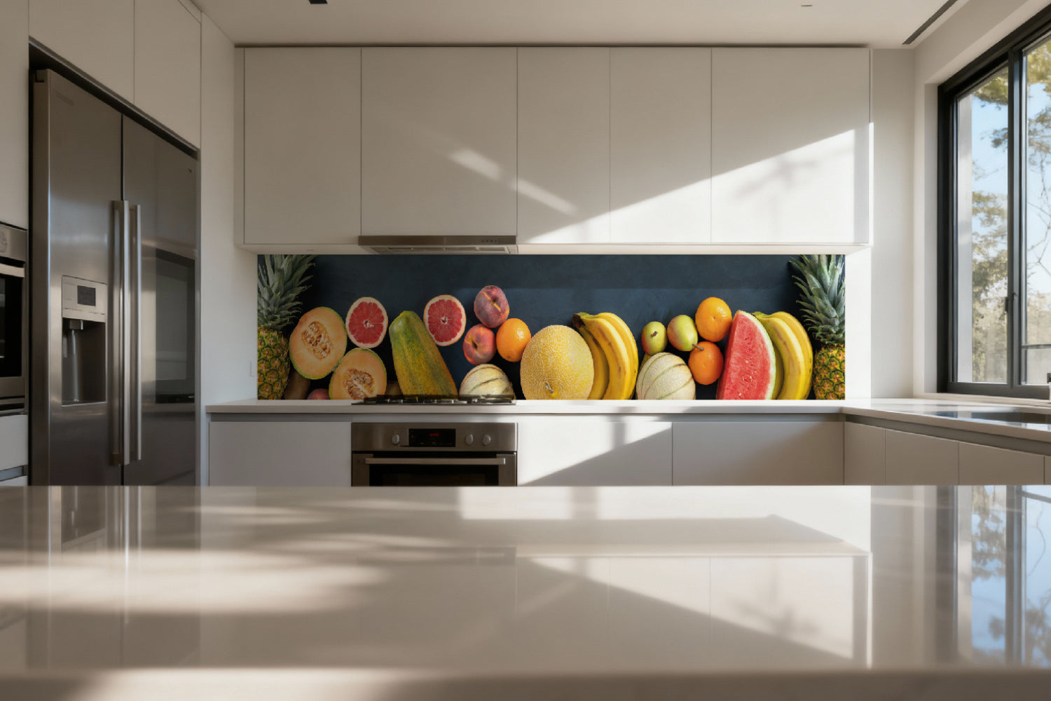 Küchenrückwand Tropische Früchte Design
