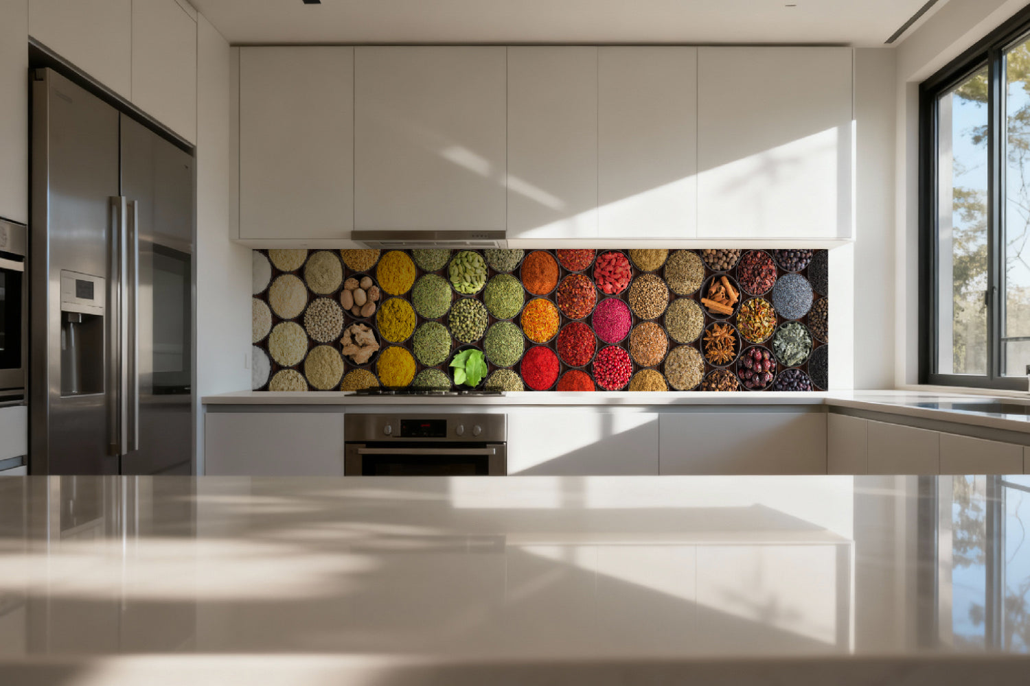 Küchenrückwand Exotische Gewürzmischung