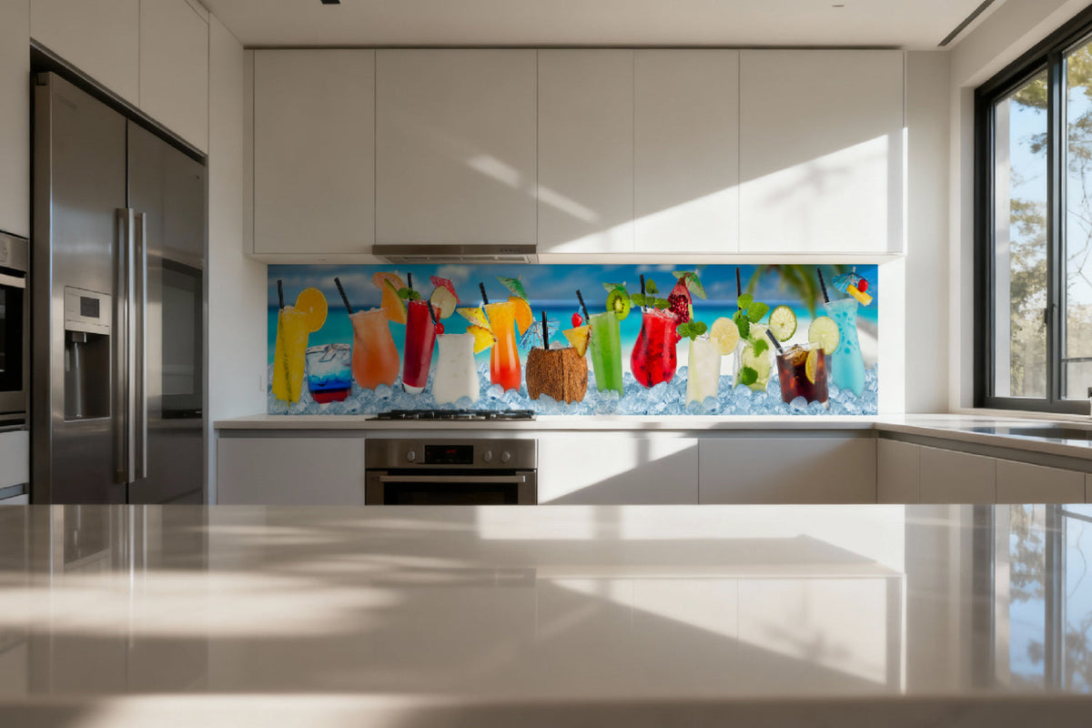 Küchenrückwand Tropische Bar Stimmung