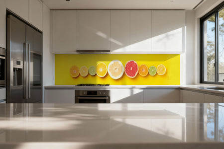Küchenrückwand Frische Zitrone & Orange