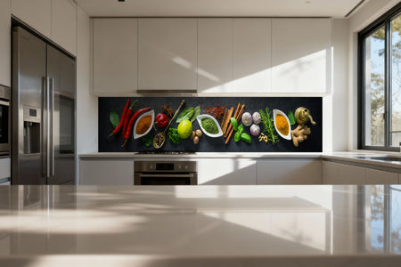 Küchenrückwand Gewürze & Kräuter