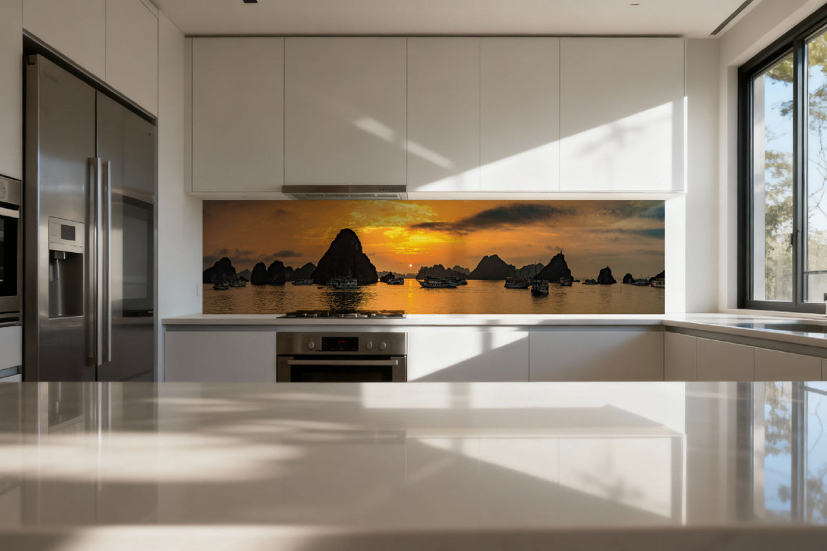 Küchenrückwand Meereslandschaft Sunset